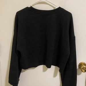 Plain Black Sweater (Shein)